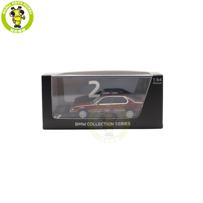 1/64 BMW 7 Series 7 Generations Souvenir Set  Almost Real Diecast Model Toys Car Gifts For Friends