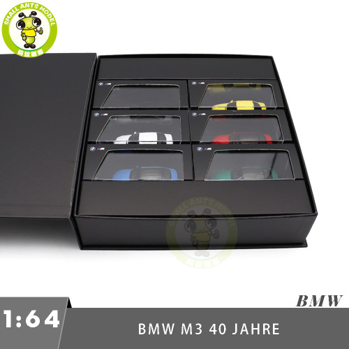 1/64 BMW M3 40 JAHRE Set  Almost Real Diecast Model Toys Car Gifts For Friends