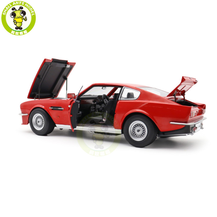 1/18 Aston Martin V8 Vantage 007 Dead By Daylight 1987 No Time To Die 2021 Diecast Model Toy Car Gifts For Father Friends