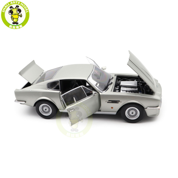 1/18 Aston Martin V8 Vantage 007 Dead By Daylight 1987 No Time To Die 2021 Diecast Model Toy Car Gifts For Father Friends