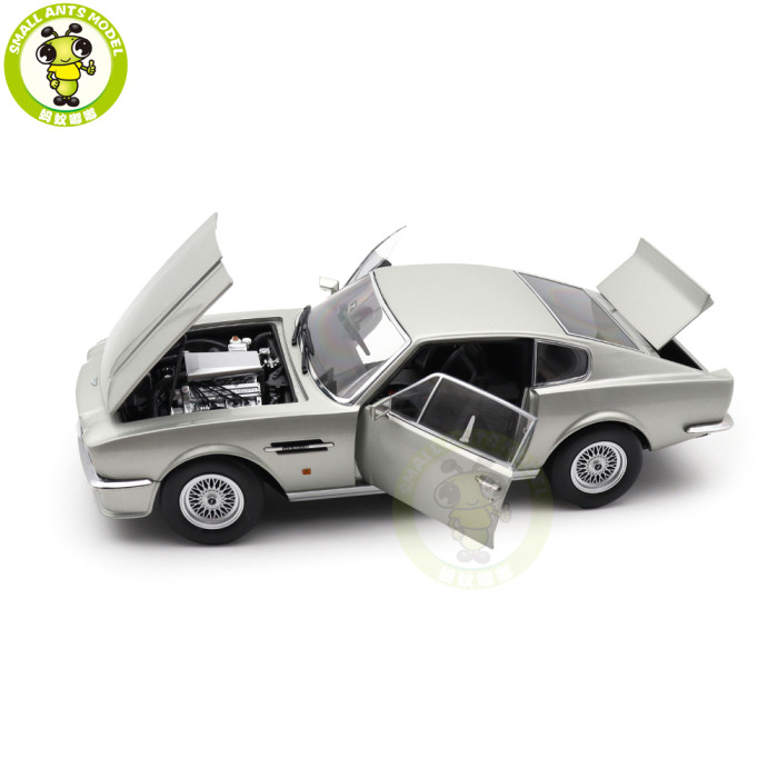 1/18 Aston Martin V8 Vantage 007 Dead By Daylight 1987 No Time To Die 2021 Diecast Model Toy Car Gifts For Father Friends