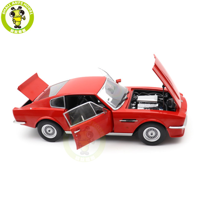 1/18 Aston Martin V8 Vantage 007 Dead By Daylight 1987 No Time To Die 2021 Diecast Model Toy Car Gifts For Father Friends