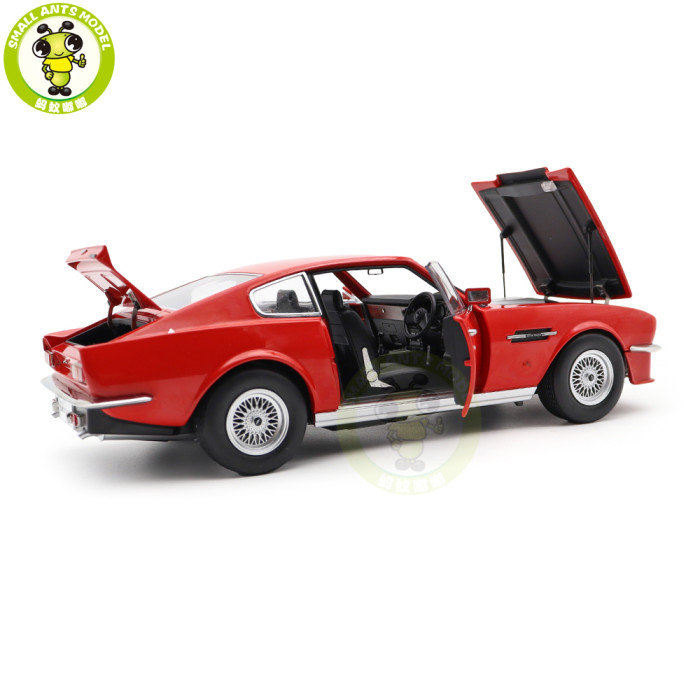 1/18 Aston Martin V8 Vantage 007 Dead By Daylight 1987 No Time To Die 2021 Diecast Model Toy Car Gifts For Father Friends