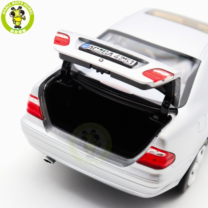 1/18 Mercedes Benz CLK Class C208 2000 Norev 183335 Brillant Silver Diecast Model Toys Car Gifts For Father Friends