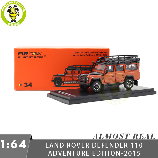 1/64 Land Rover Defender 110 Adventure Edition 2015 Almost Real Diecast Model Car