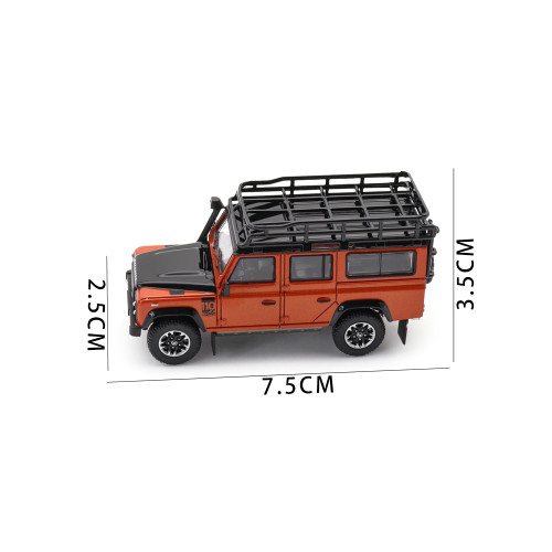 1/64 Land Rover Defender 110 Adventure Edition 2015 Almost Real Diecast Model Car