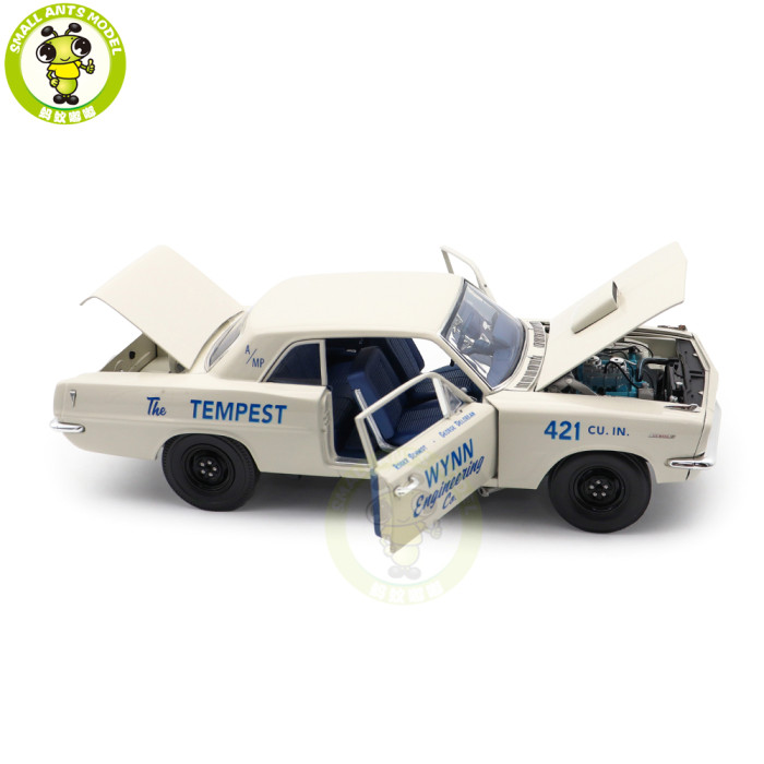 1/18 1963 Pontiac Tempest Super Duty ACME Diecast Model Car Toys Gifts
