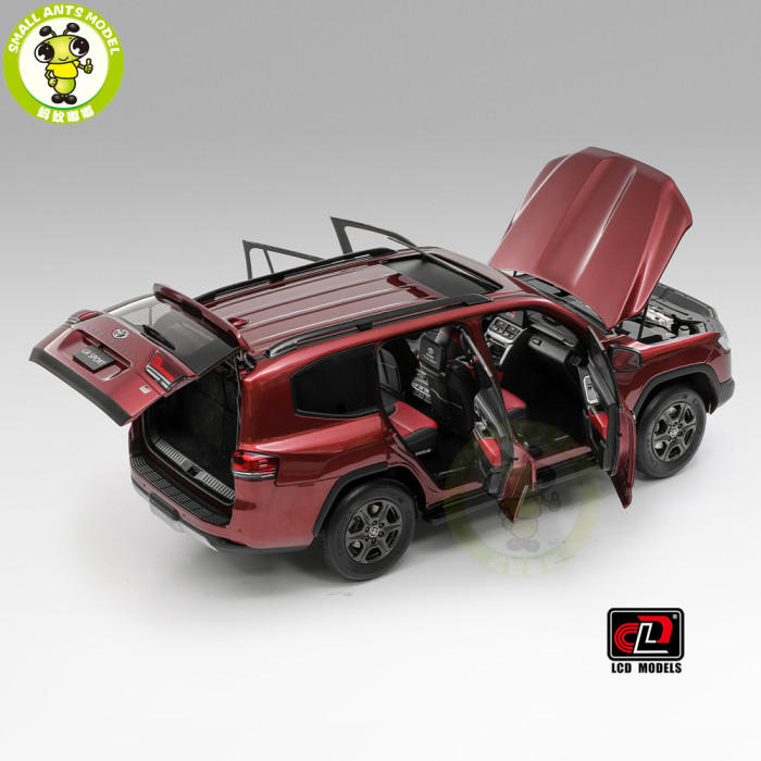Pre-order 1/18 LCD TOYOTA LAND CRUISER 300 LC300 GR Sport Diecast Model Toy Car Gifts For Friends Father
