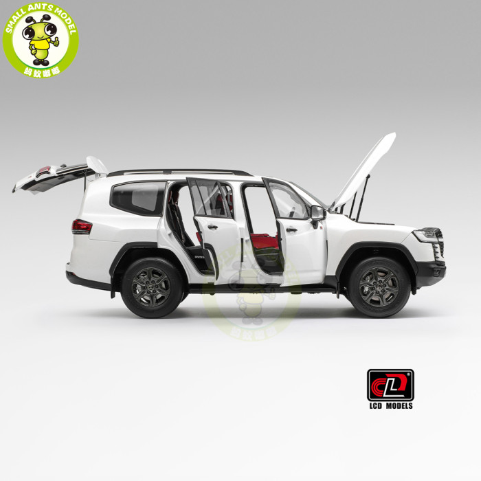 Pre-order 1/18 LCD TOYOTA LAND CRUISER 300 LC300 GR Sport Diecast Model Toy Car Gifts For Friends Father