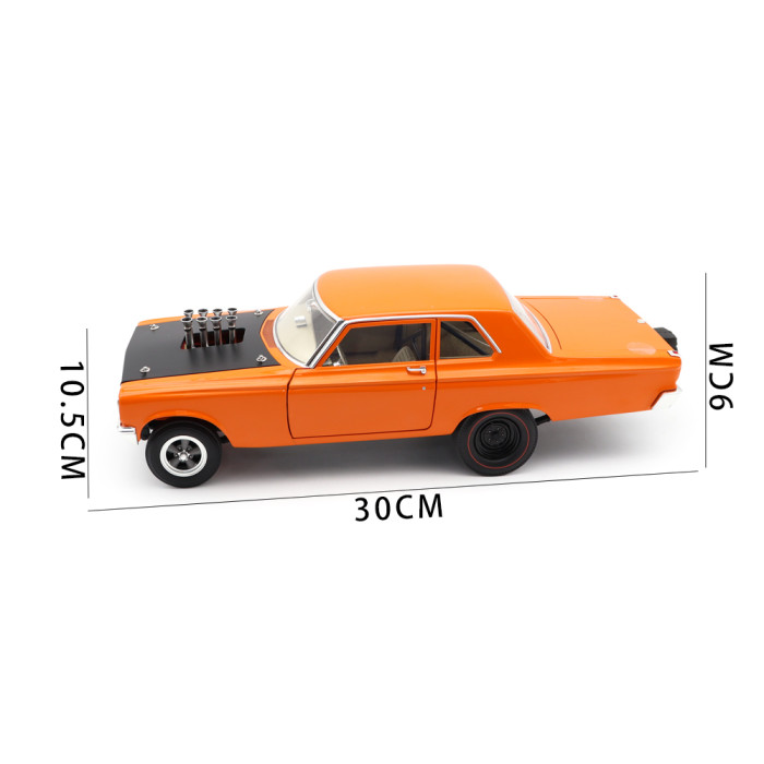 1/18 1965 Dodge Coronet AWB ACME Diecast Model Car Toys Gifts