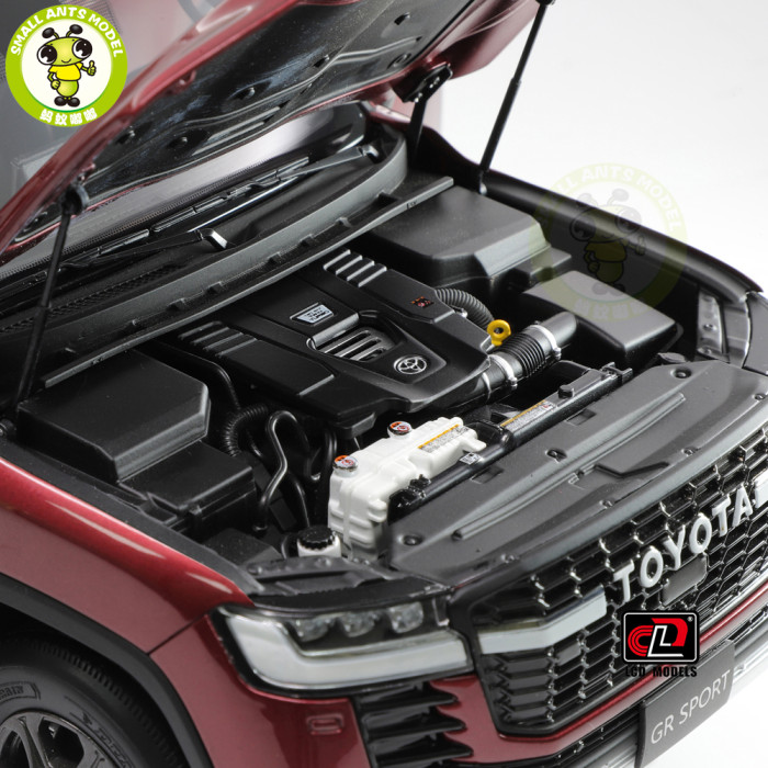 Pre-order 1/18 LCD TOYOTA LAND CRUISER 300 LC300 GR Sport Diecast Model Toy Car Gifts For Friends Father