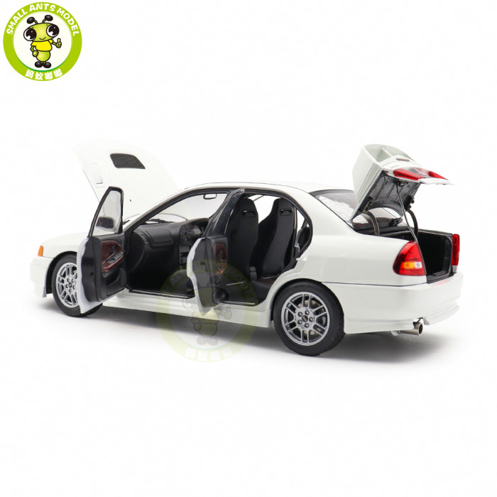 1/18 MOTORHELIX Mitsubishi EVO IV GSR w/Dyno Diecast Model Toy Car Gifts For Father Friends