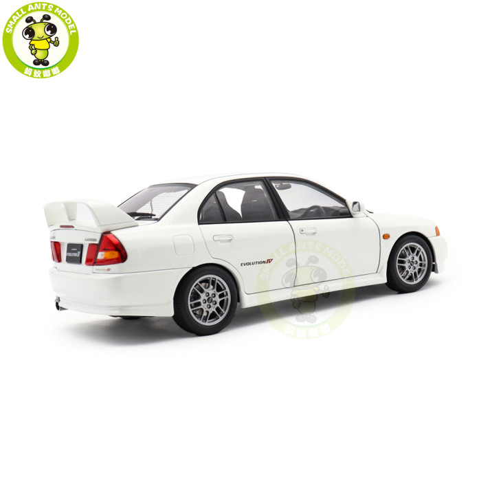1/18 MOTORHELIX Mitsubishi EVO IV GSR w/Dyno Diecast Model Toy Car Gifts For Father Friends