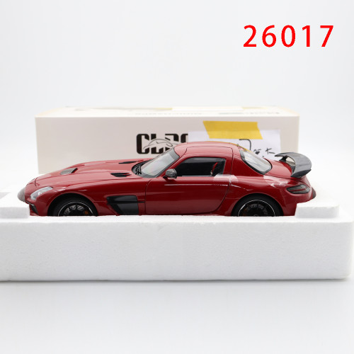Defective 1/18 Minichamps Mercedes-Benz AMG SLS Black Series 2013 Diecast Model Car