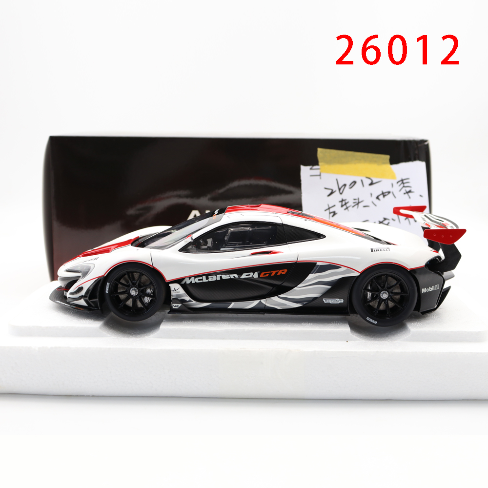 Defective 1/18 McLaren P1 GTR Autoart 81541 Gloss White / Red