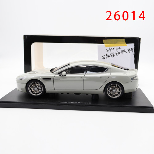 Defective 1/18 Aston Martin Rapide S 2015 Autoart 70258 Silver Fox Model Car