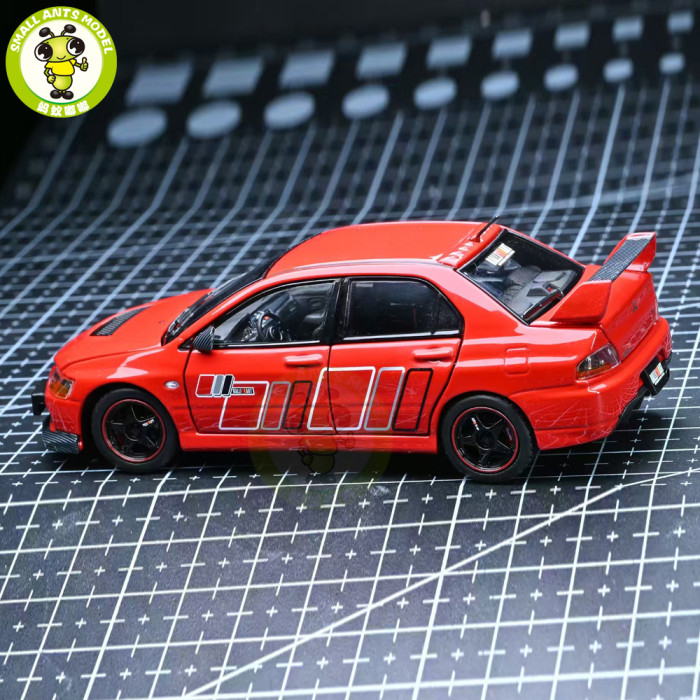Pre-order 1/43 Mitsubishi Lancer EVO IX 9 RALLIART GATHERJOY Diecast Model Car Gifts For Friends