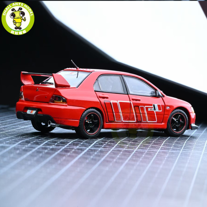 Pre-order 1/43 Mitsubishi Lancer EVO IX 9 RALLIART GATHERJOY Diecast Model Car Gifts For Friends