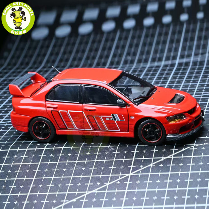 Pre-order 1/43 Mitsubishi Lancer EVO IX 9 RALLIART GATHERJOY Diecast Model Car Gifts For Friends