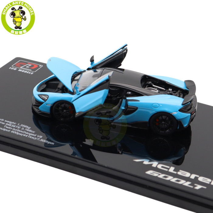 1/43 LCD Mclaren 600LT Full Open Diecast Model Car Gifts For Father Friends