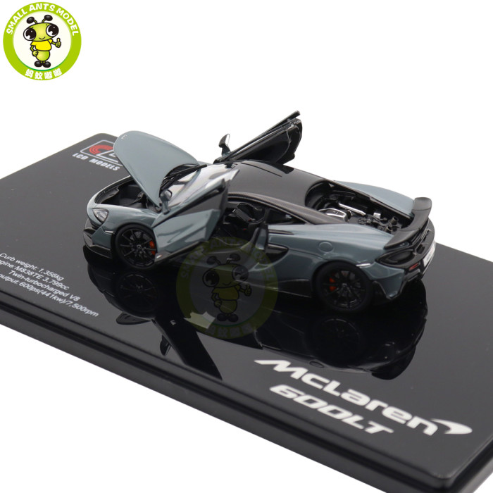 1/43 LCD Mclaren 600LT Full Open Diecast Model Car Gifts For Father Friends