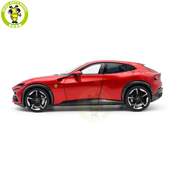 1/18 BBR Ferrari Purosangue FUV Metallic Red Diecast Model Toys Car Gifts For Father Friends