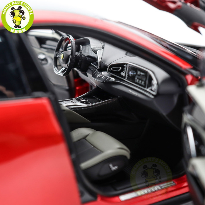 1/18 BBR Ferrari Purosangue FUV Metallic Red Diecast Model Toys Car Gifts For Father Friends
