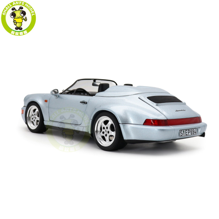 1/18 Porsche 911 Speedster WTL NOREV 187150 Polar Silver Metallic Diecast Model Toy Car Gifts For Friends