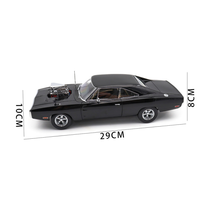 1/18 Dodge Charger R/T 1970 Fast & Furious KYOSHO 08974FF Diecast Model Toy Cars Gifts For Father Friends