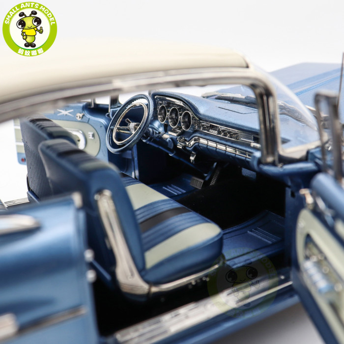 1/18 SUNSTAR 1959 Pontiac Bonneville Hard Top Diecast Model Toy Car Gifts For Friends
