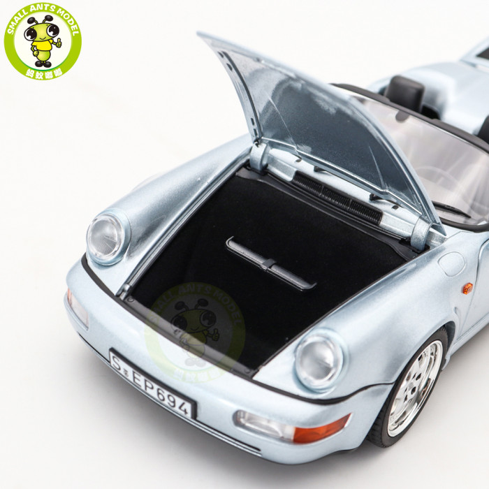 1/18 Porsche 911 Speedster WTL NOREV 187150 Polar Silver Metallic Diecast Model Toy Car Gifts For Friends