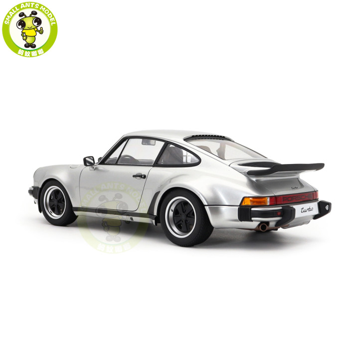 1/18 Porsche 911 Turbo 3.0 930 AUTOart 78110 Silver Model Toy Cars Gifts For Friends