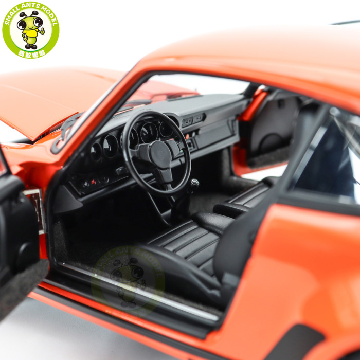 1/18 Porsche 911 Turbo 3.0 930 AUTOart 78112 Continental Orange Model Toy Car Gifts For Friends