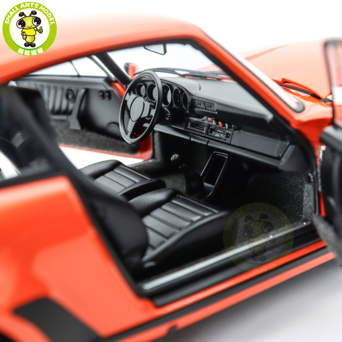 1/18 Porsche 911 Turbo 3.0 930 AUTOart 78112 Continental Orange Model Toy Car Gifts For Friends