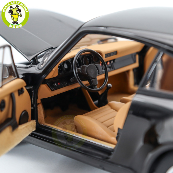 1/18 Porsche 911 Turbo 3.0 930 AUTOart 78111 Black Model Toy Cars Gifts For Friends