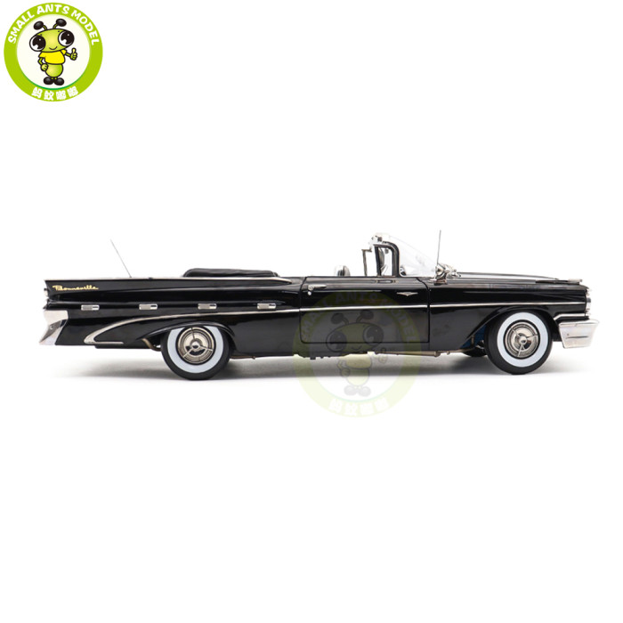 1/18 SUNSTAR 1959 Pontiac Bonneville Open Convertible Diecast Model Toy Car Gifts For Friends