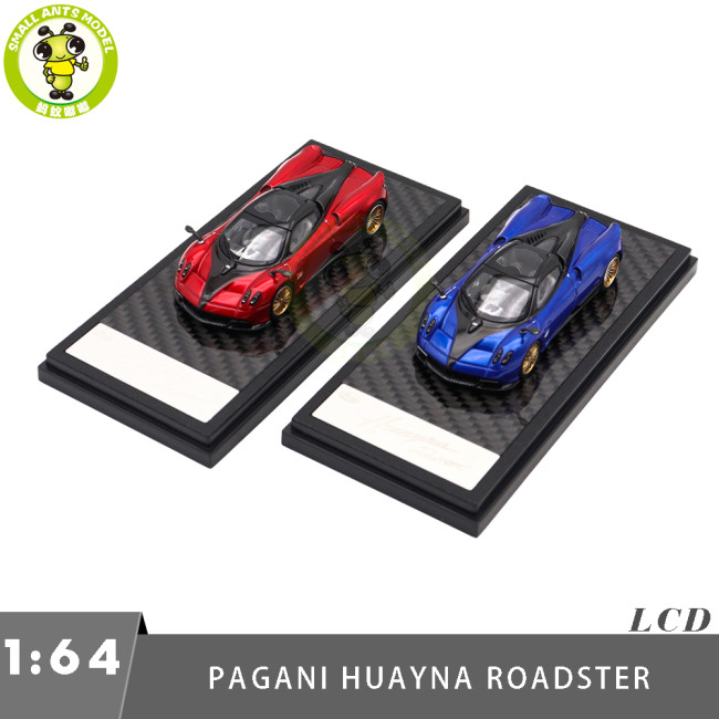 1/64 LCD Pagani Huayra Roadster Supercar Racing Car Diecast Model Toy Car Gifts For Friends