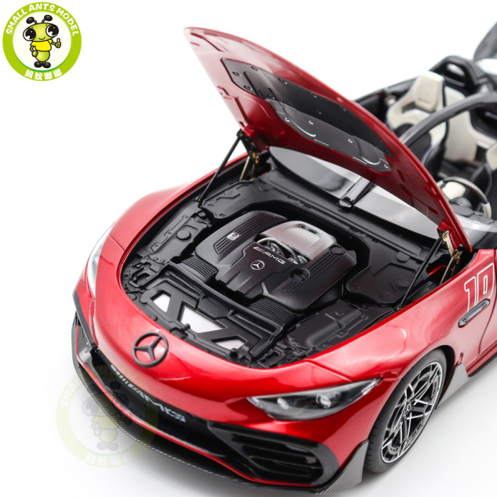1/18 Mercedes Benz AMG PureSpeed Motorsport Styling Package Le Mans Red Diecast Model Toy Car Gifts For Friends