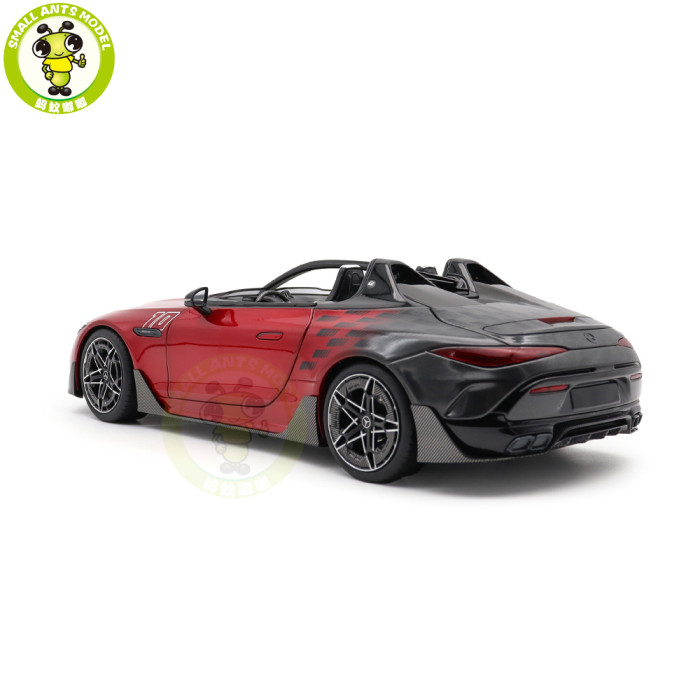 1/18 Mercedes Benz AMG PureSpeed Motorsport Styling Package Le Mans Red Diecast Model Toy Car Gifts For Friends