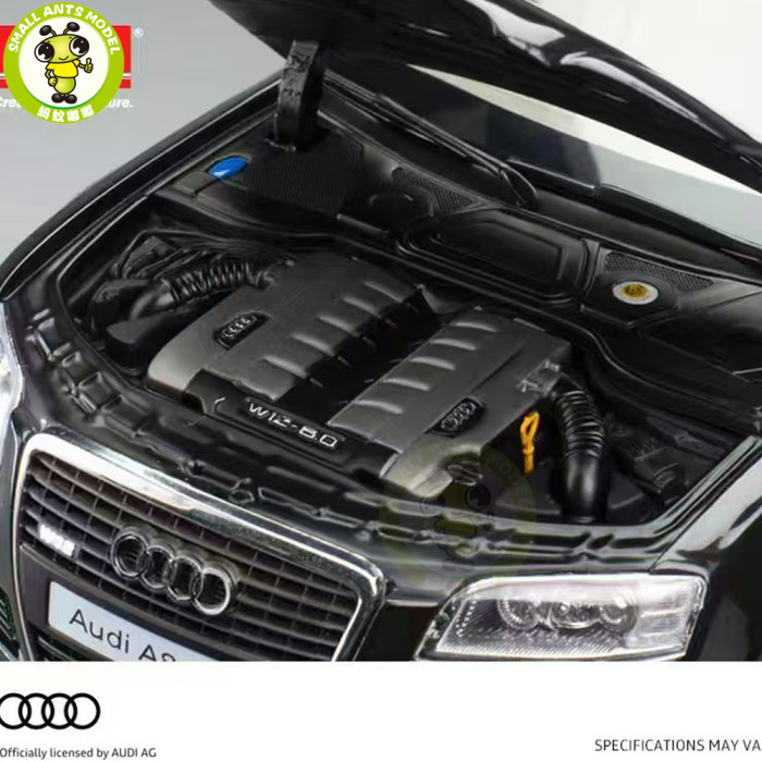 Pre-order 1/18 Audi A8 W12 D3 DICO Sunstar Diecast Model Toy Car Gifts For Friends
