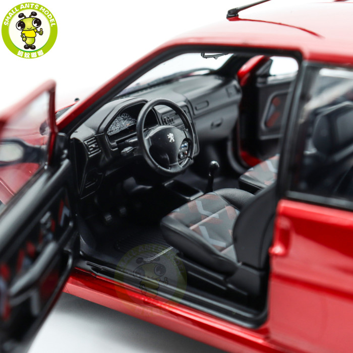 1/18 Peugeot 106 S16 1998 Norev 184921 Diablo Red Diecast Model Toy Car Gifts For Friends