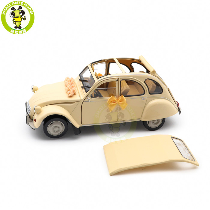 1/18 Citroen 2CV 1986 Norev 181475 Wedding Gift Diecast Model Toy Car Gifts For Friends