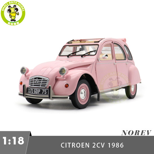 1/18 Citroen 2CV 1986 Norev 181474 Paris Mon Amour Diecast Model Toy Car Gifts For Friends