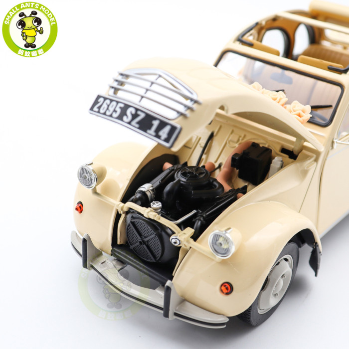 1/18 Citroen 2CV 1986 Norev 181475 Wedding Gift Diecast Model Toy Car Gifts For Friends