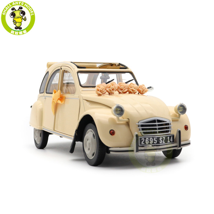 1/18 Citroen 2CV 1986 Norev 181475 Wedding Gift Diecast Model Toy Car Gifts For Friends