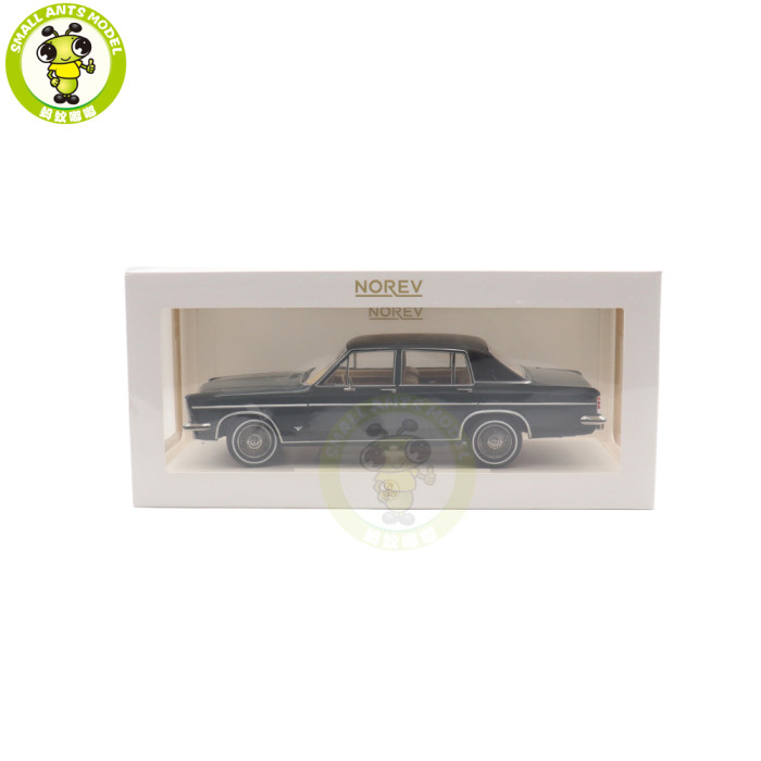 1/18 Opel Diplomat V8 1969 Norev 183690 Cedar Green Diecast Model Toys Car Boys Girls Gifts