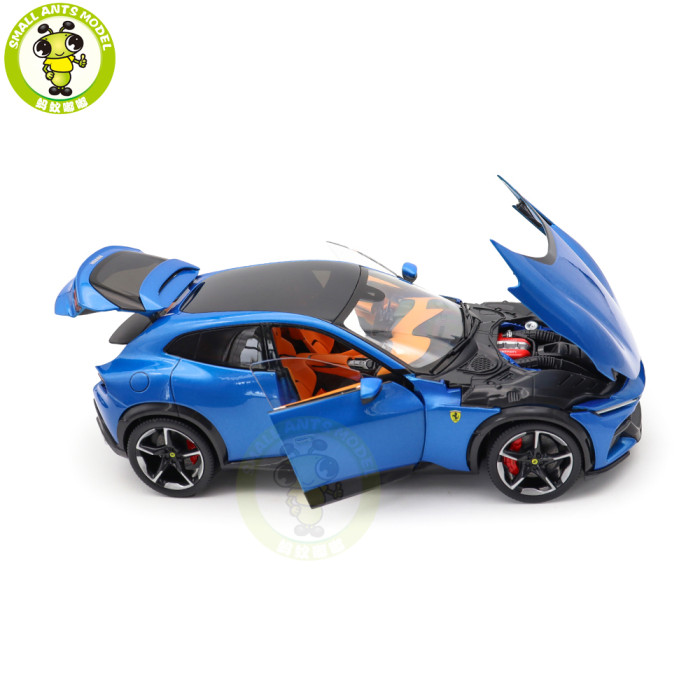 1/18 Ferrari Purosangue Bburago 16922 Diecast Model Racing Car Toys Gifts For Friends