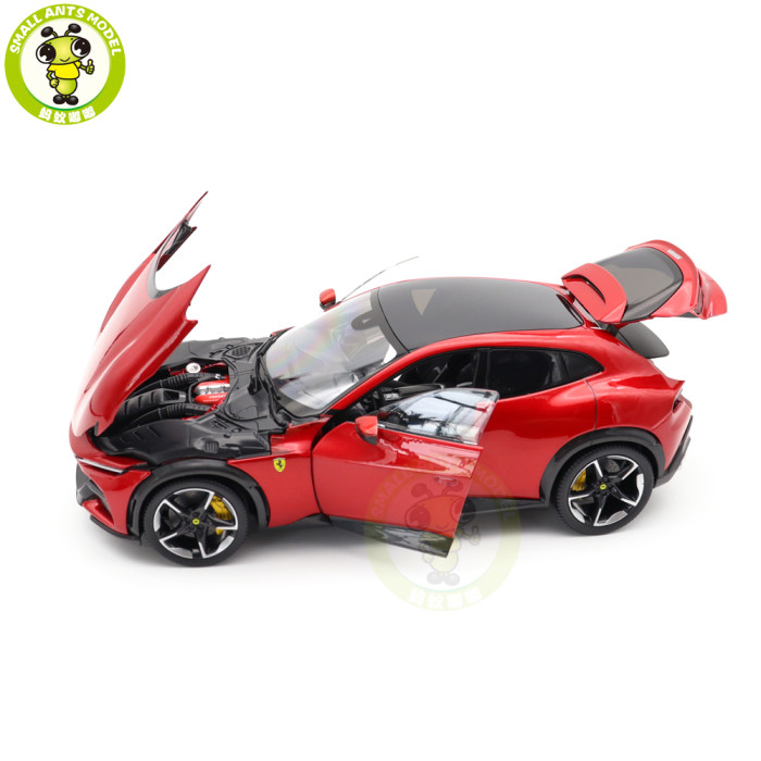 1/18 Ferrari Purosangue Bburago 16922 Diecast Model Racing Car Toys Gifts For Friends