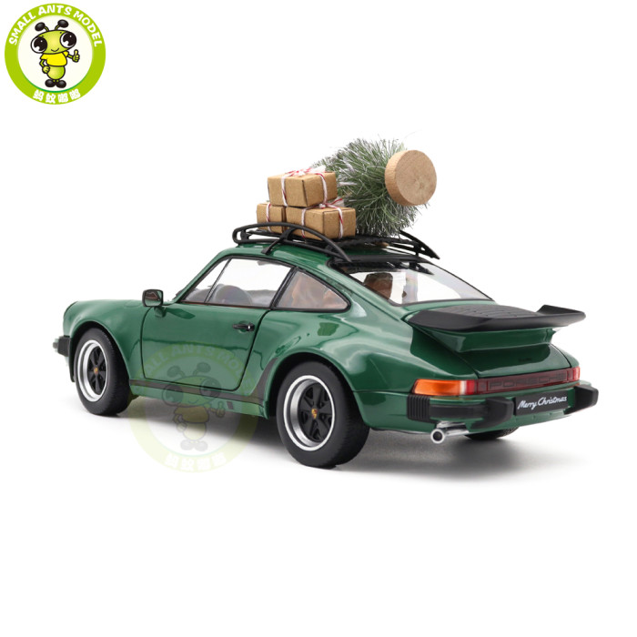 1/18 Porsche 911 Turbo 3.3 1980 Norev 187669 Green Christmas Gift Diecast Model Toys Car Gifts For Friends Father