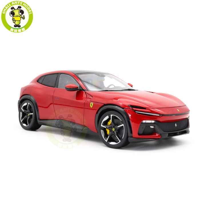 1/18 Ferrari Purosangue Bburago 16922 Diecast Model Racing Car Toys Gifts For Friends